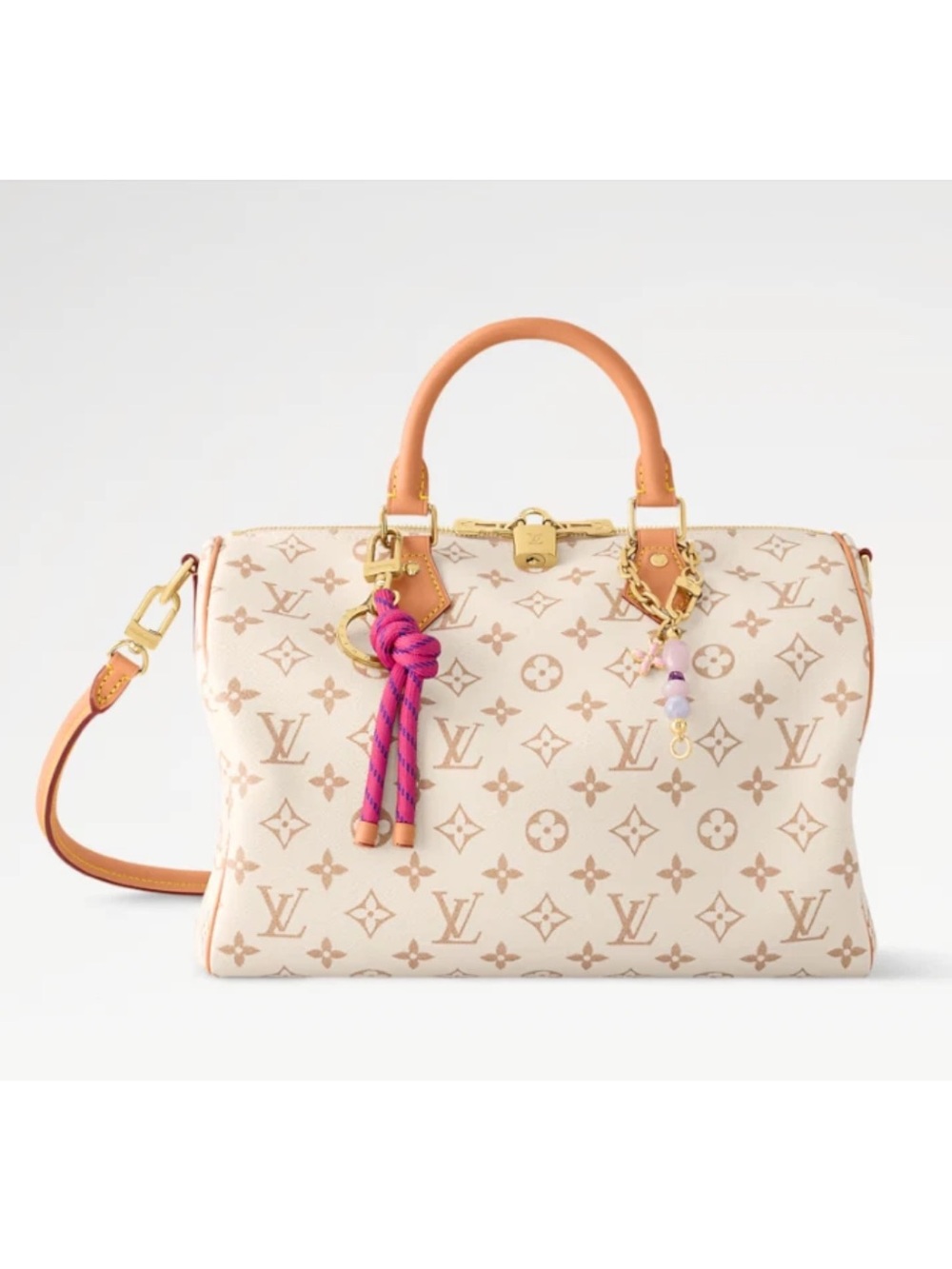 ❌SOLD❌ Louis Vuitton Soft Speedy 30 Monogram Dune Lucky Pink